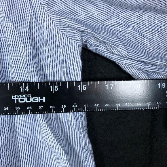 Madewell Womens Shirt Blue White Veranda Bell Sleeve Button Down XS - Picture 8 of 12